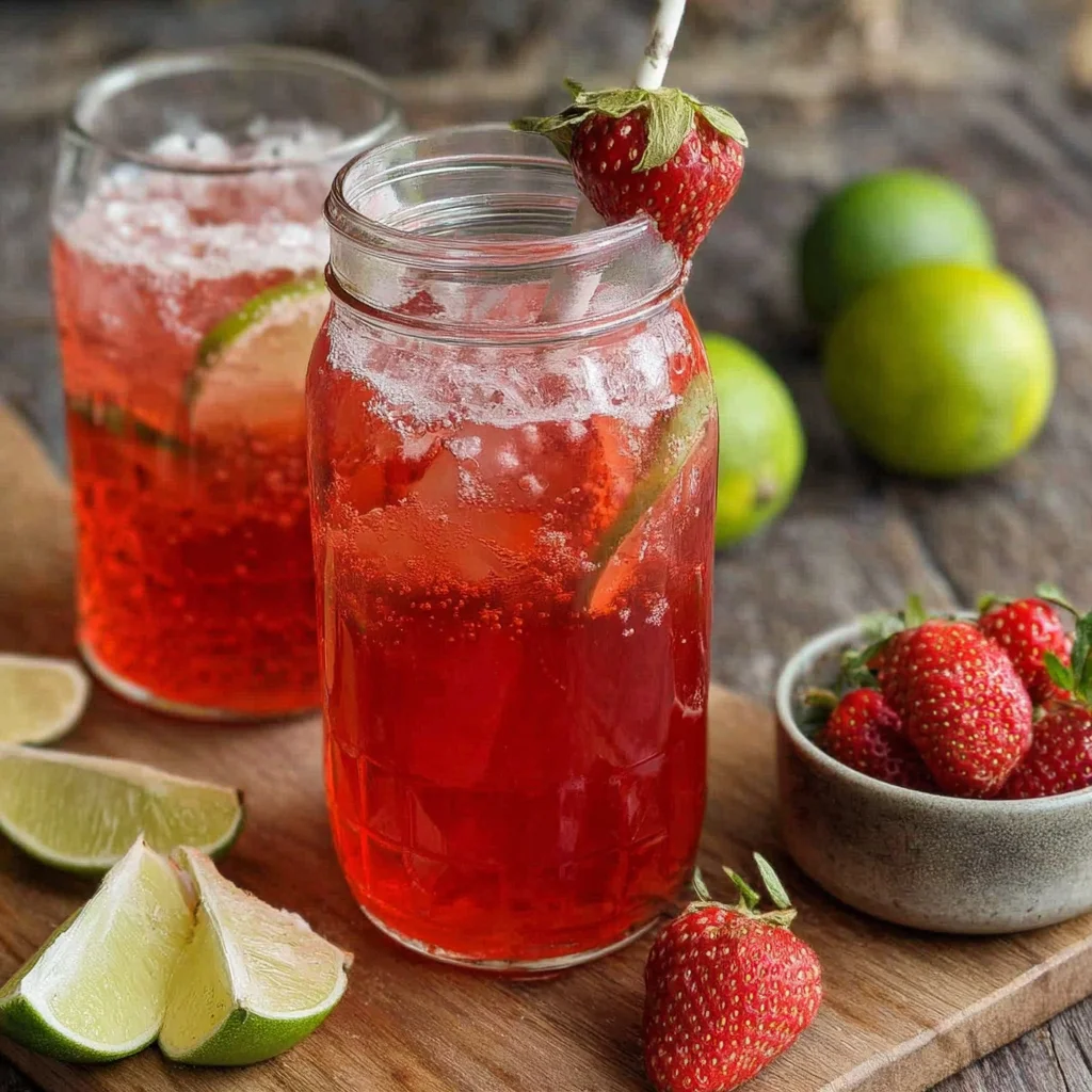 Erfrischende Erdbeer-Limonade: Das einfache Rezept für heiße Sommertage!