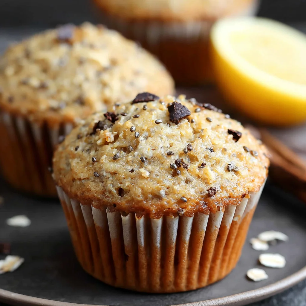 Glutenfreie Zitronen-Chia-Hafer-Muffins: Das einfache Rezept für ein gesundes Frühstück!
