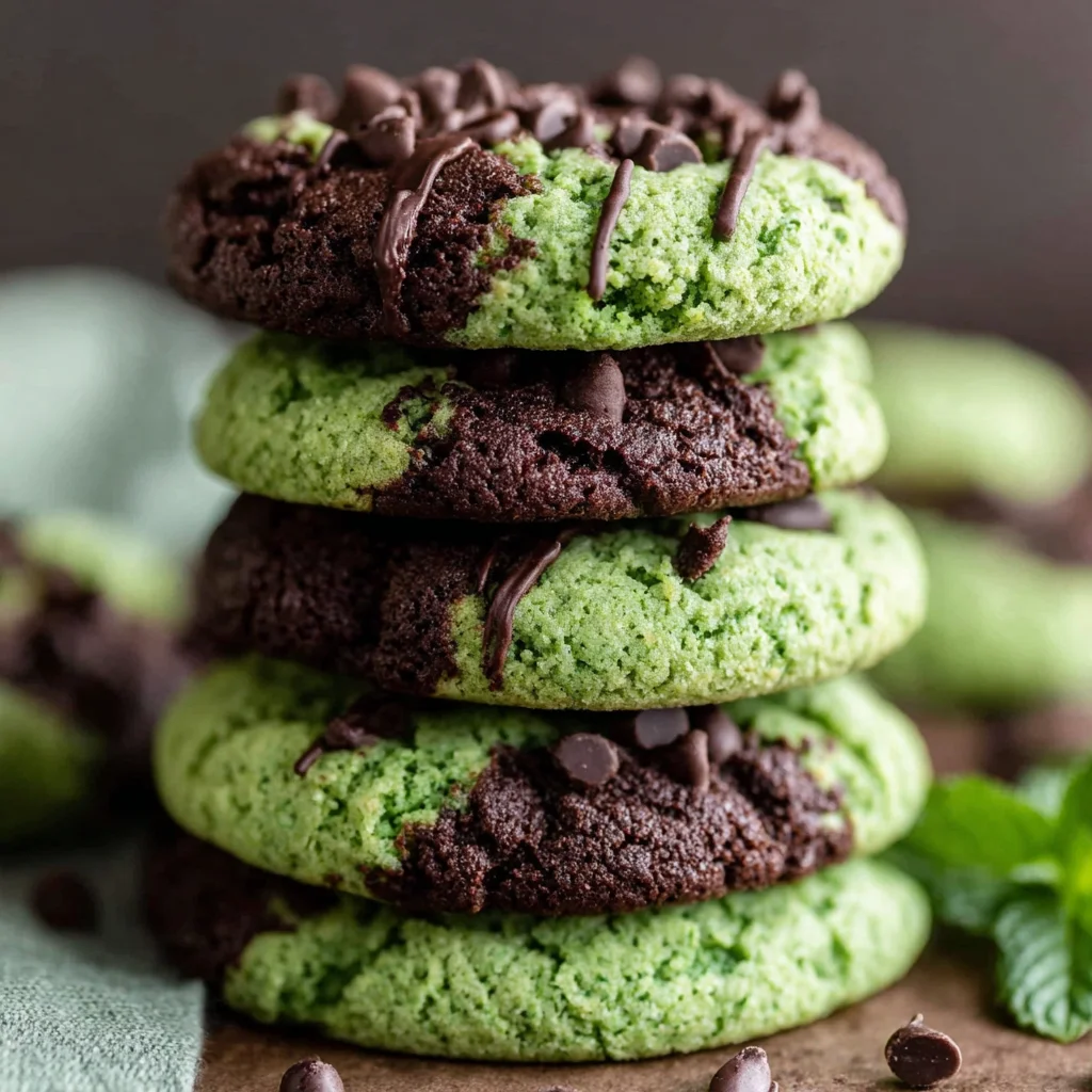 Glutenfreies Rezept für unwiderstehliche Minz-Schokoladenkekse, die begeistern!