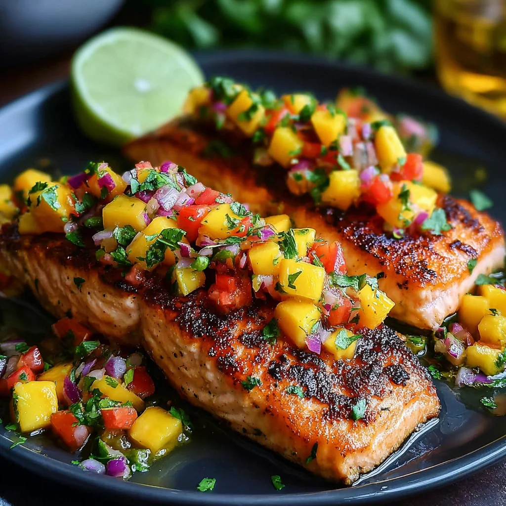 Lachs mit Mangosalsa: Das unwiderstehliche Rezept für ein Geschmackserlebnis!
