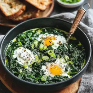 Spinat mit Frühlingszwiebeln und griechischem Joghurt: Das einfache Rezept für gesunde Genussmomente