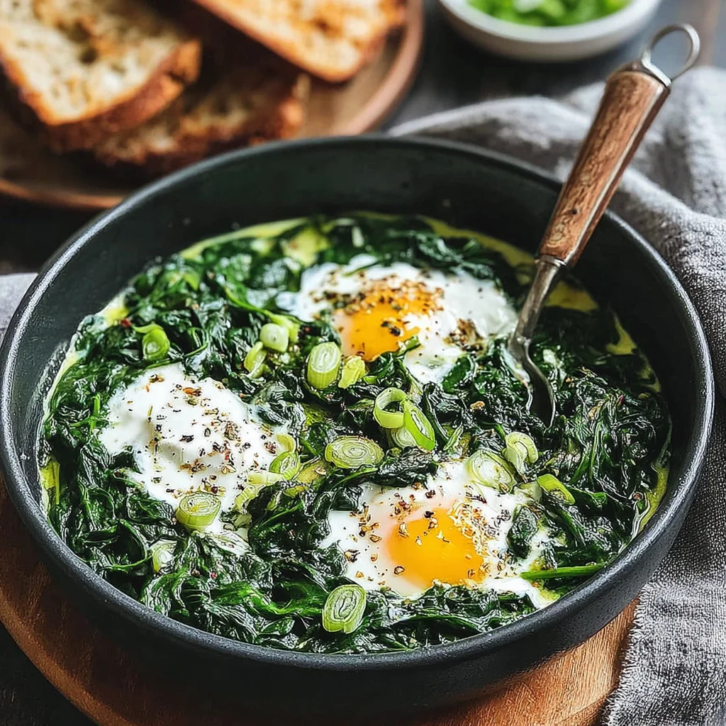 Spinat mit Frühlingszwiebeln und griechischem Joghurt: Das einfache Rezept für gesunde Genussmomente