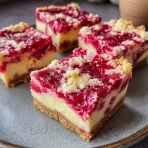 Unwiderstehliches Rezept für Rhabarberriegel mit Frischkäse – ein Genuss für jeden Anlass!