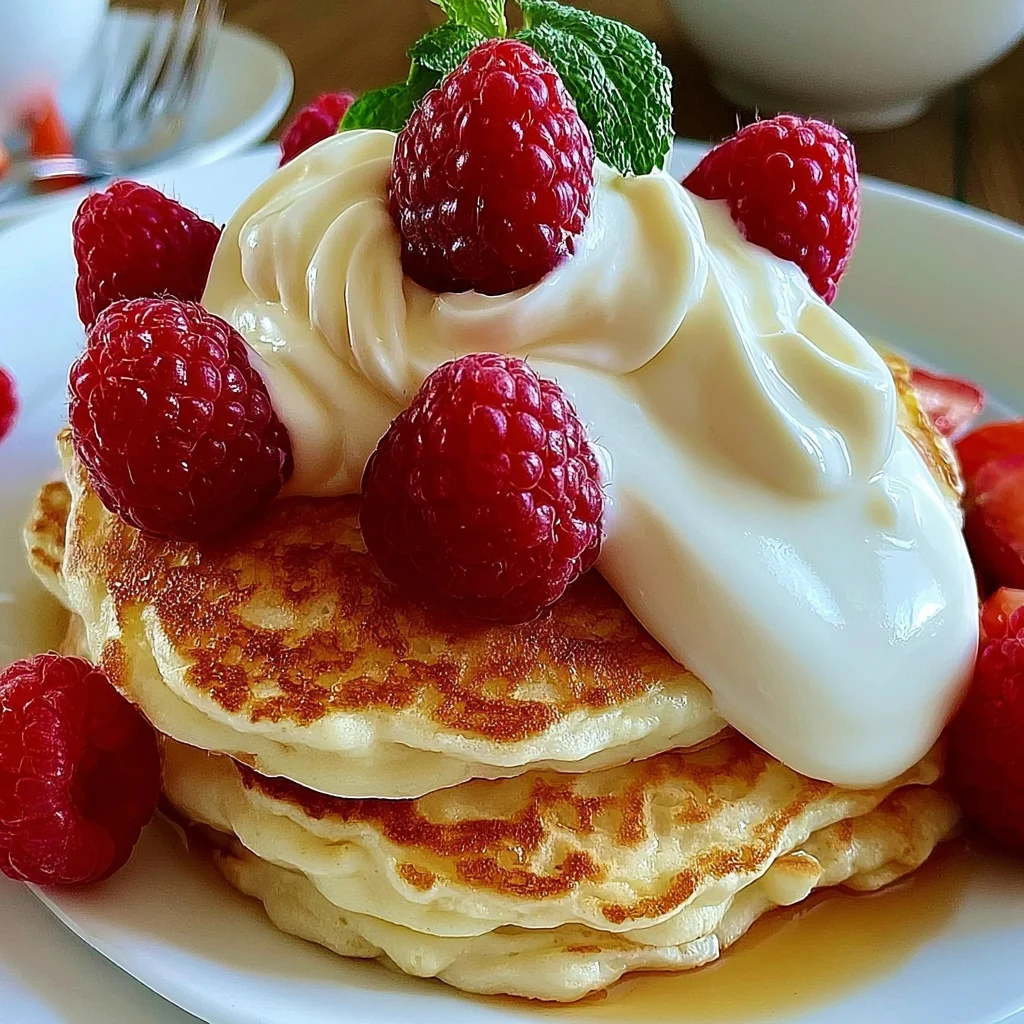 Fluffige Pfannkuchen mit Joghurt: Das perfekte Rezept für ein schnelles Frühstück!