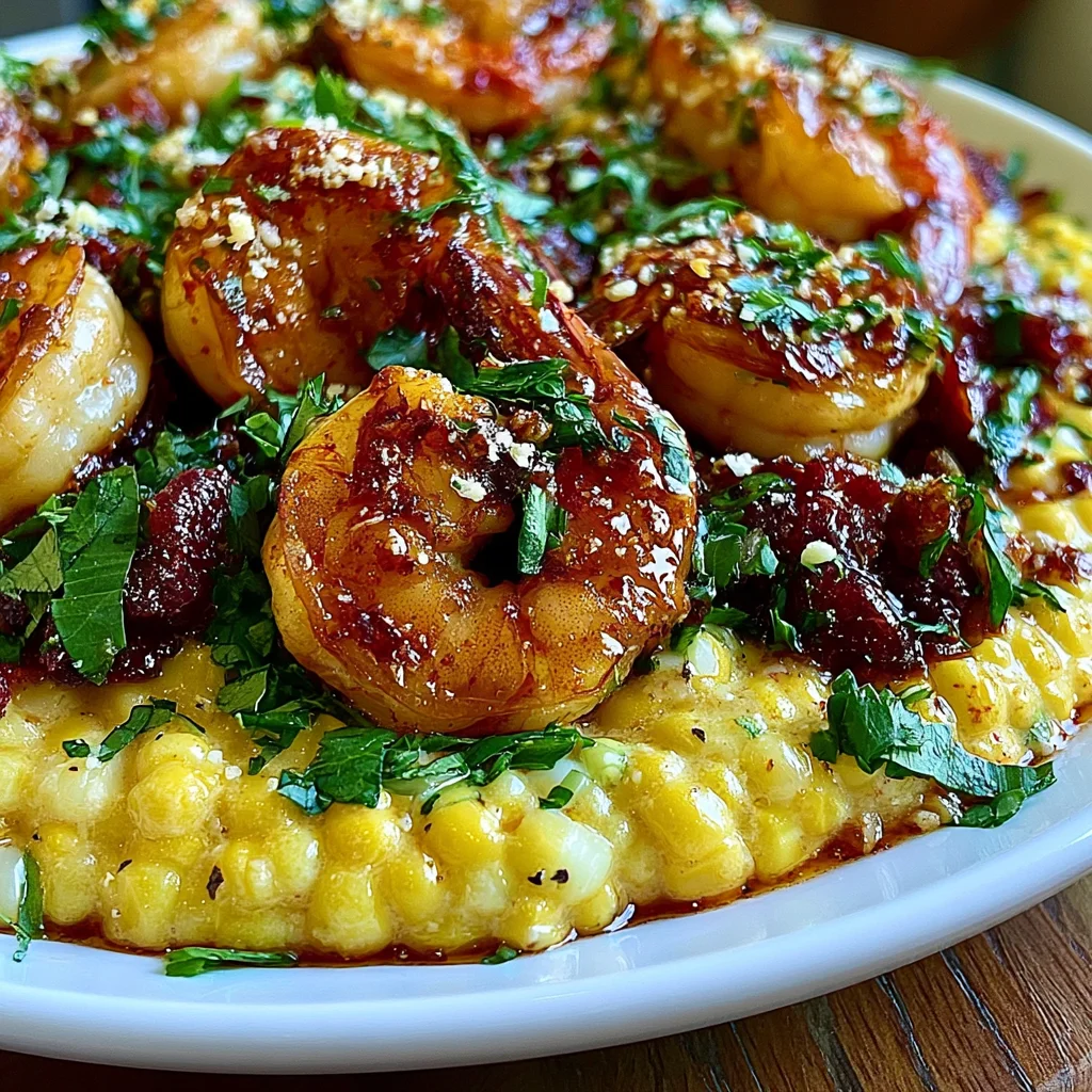 Garnelen und cremiger Mais: Das schnelle Rezept für ein köstliches Abendessen!