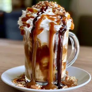 Karamell-Mandelmilch-Eiskaffee Rezept: Erfrischung für heiße Tage, die begeistert!