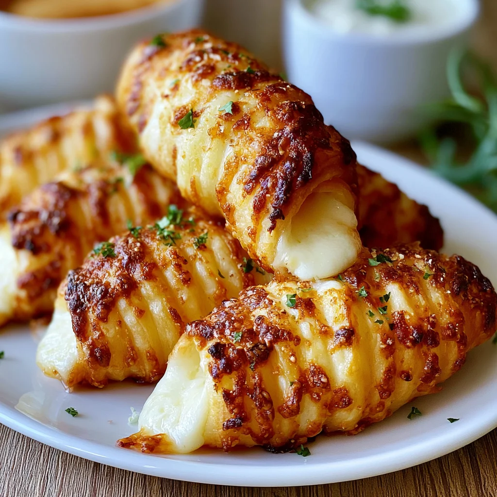 Käse-Genuss Roll-Ups: Das einfache Rezept für unwiderstehliche Snacks!