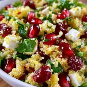 Köstlicher Cranberry-Quinoa-Feta-Salat: Einfaches Rezept für gesunde Genussmomente!