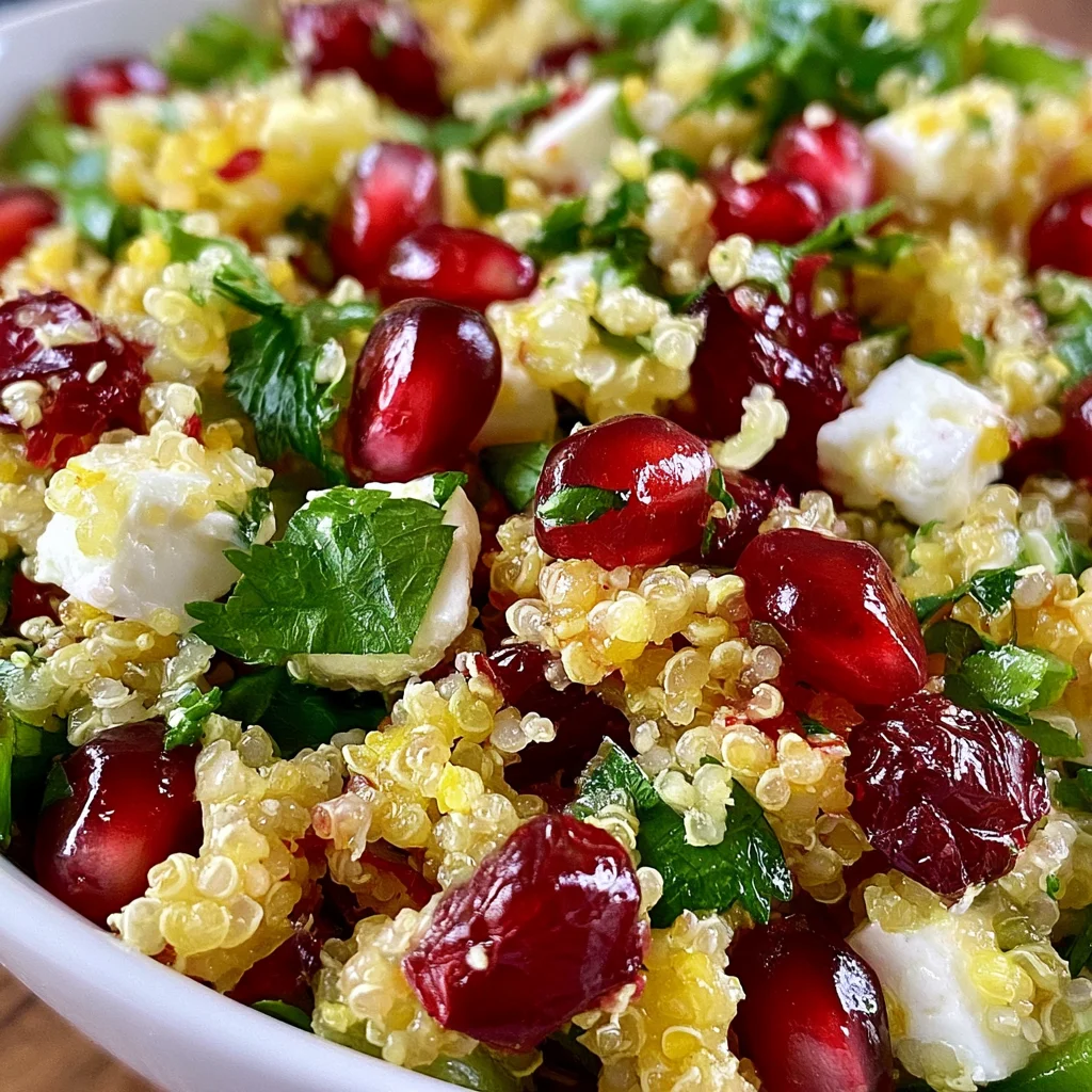Köstlicher Cranberry-Quinoa-Feta-Salat: Einfaches Rezept für gesunde Genussmomente!