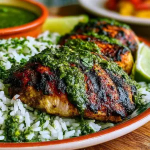 Peruanisches Hähnchen und Reis mit grüner Sauce: Das Rezept für ein Geschmackserlebnis!