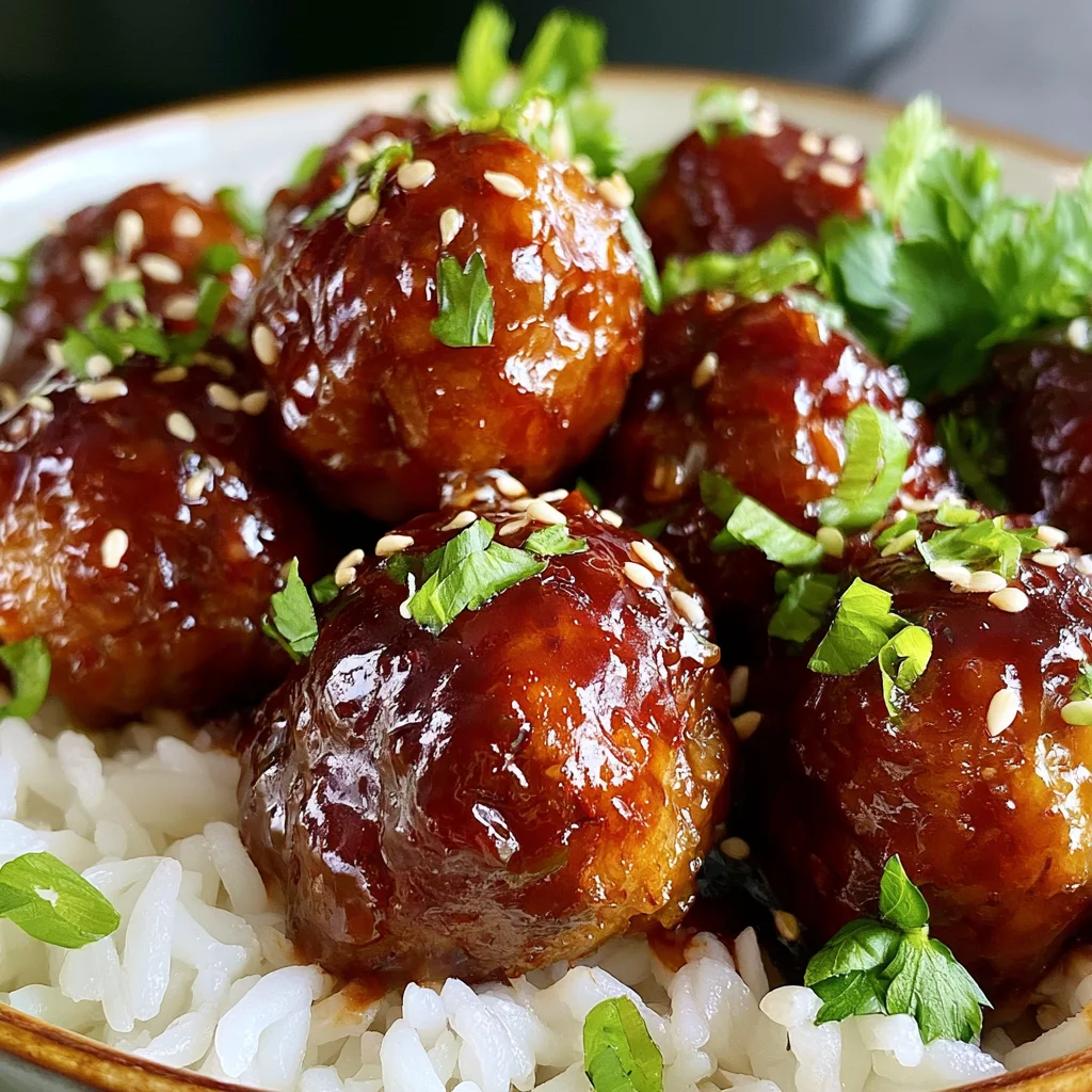 Saftige Hawaii-Teriyaki-Bällchen aus dem Slow Cooker: Das einfache Rezept für dein nächstes Festmahl!