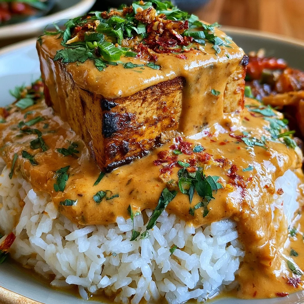 Scharfer Tofu mit cremiger Kokossauce: Das einfache Rezept für ein Geschmackserlebnis!