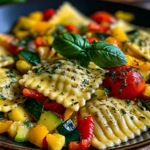 Bunte Ravioli-Gemüse-Pfanne: Schnelles Rezept für ein gesundes Geschmackserlebnis!