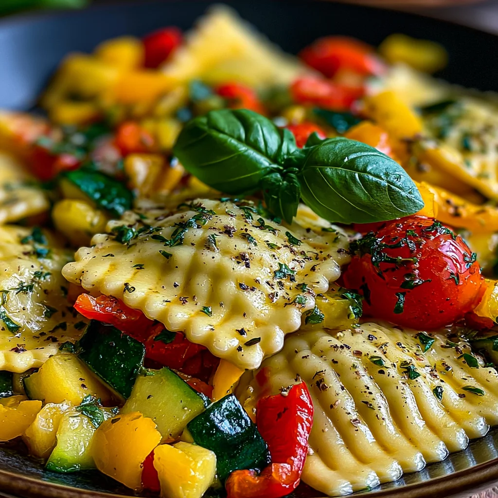 Bunte Ravioli-Gemüse-Pfanne: Schnelles Rezept für ein gesundes Geschmackserlebnis!