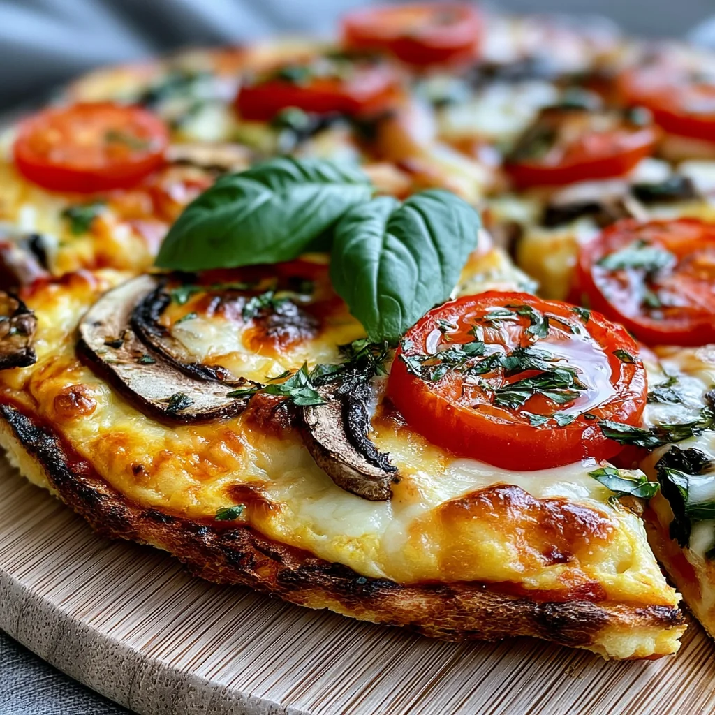 Gesunde Low Carb Schüttelpizza: Schnelles Rezept für Pizza-Liebhaber