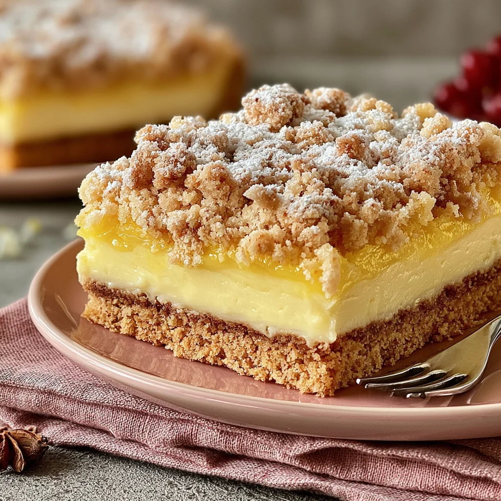 Köstlicher Streuselkuchen mit Pudding – Das einfache Rezept für dein perfektes Dessert!