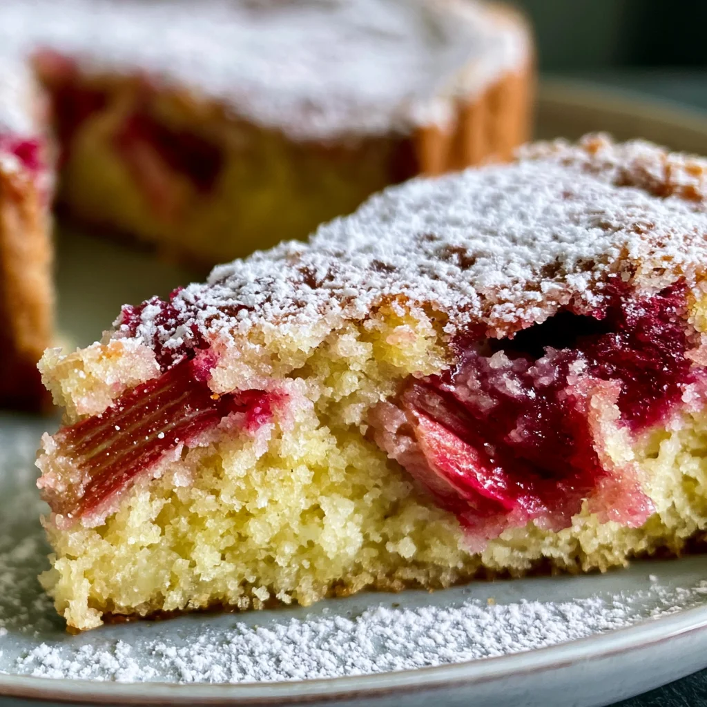 Saftiger Rhabarberkuchen: Das einfache Rezept für den perfekten Frühlingsgenuss!