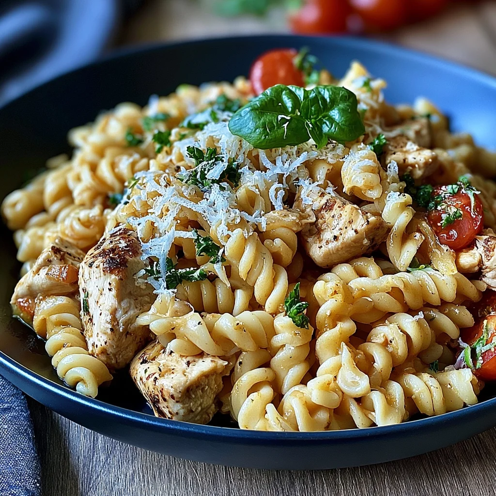 Schnelles Pasta Rezept mit Hähnchen: Ein Genuss für jeden Tag!