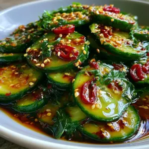 Würziger asiatischer Gurkensalat: Das erfrischende Rezept für heiße Sommertage!